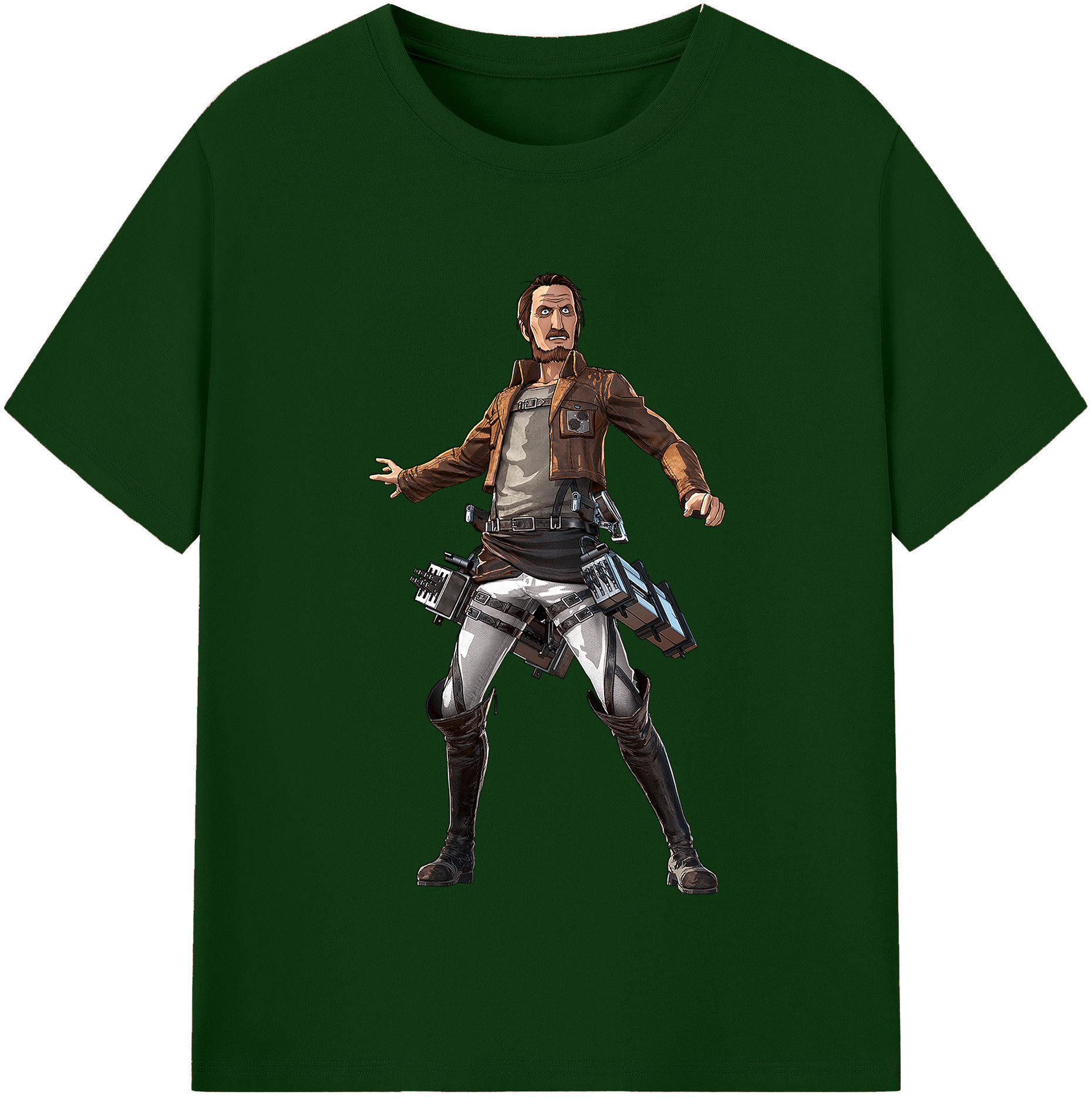 （画像用） 進撃の巨人 Attack on Titan 綿100％半袖Tシャツ（フロントプリント）